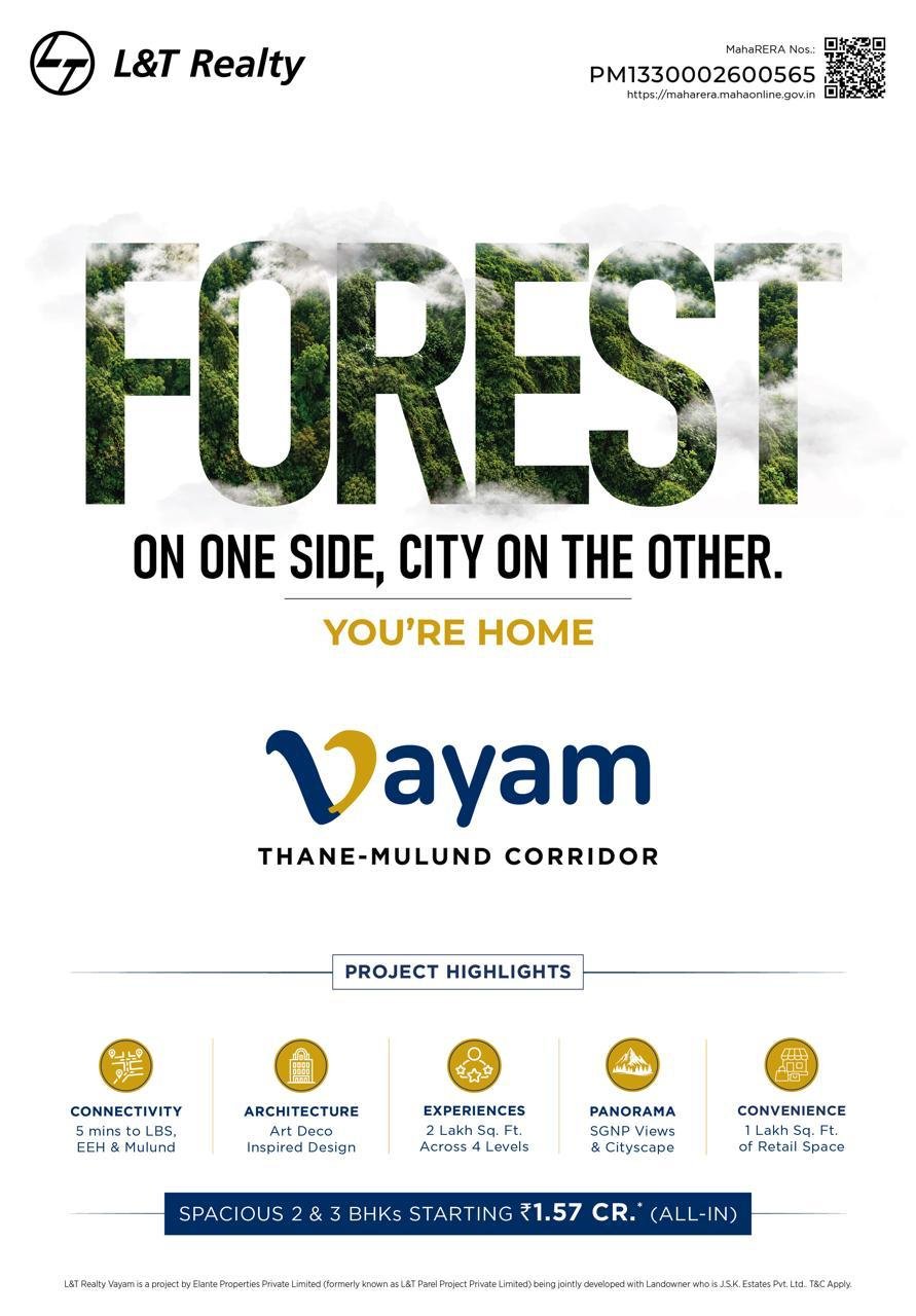 L&T Vayam Thane Slide 4
